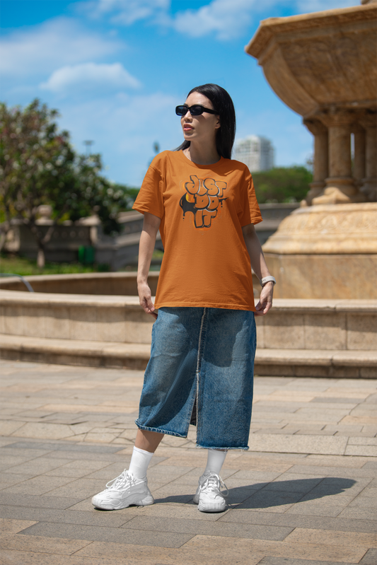 Just do it Oversized Tshirt